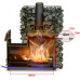 Банная печь дровяная Ермак 20 СЕТКА-ПРЕМИУМ нержавейка